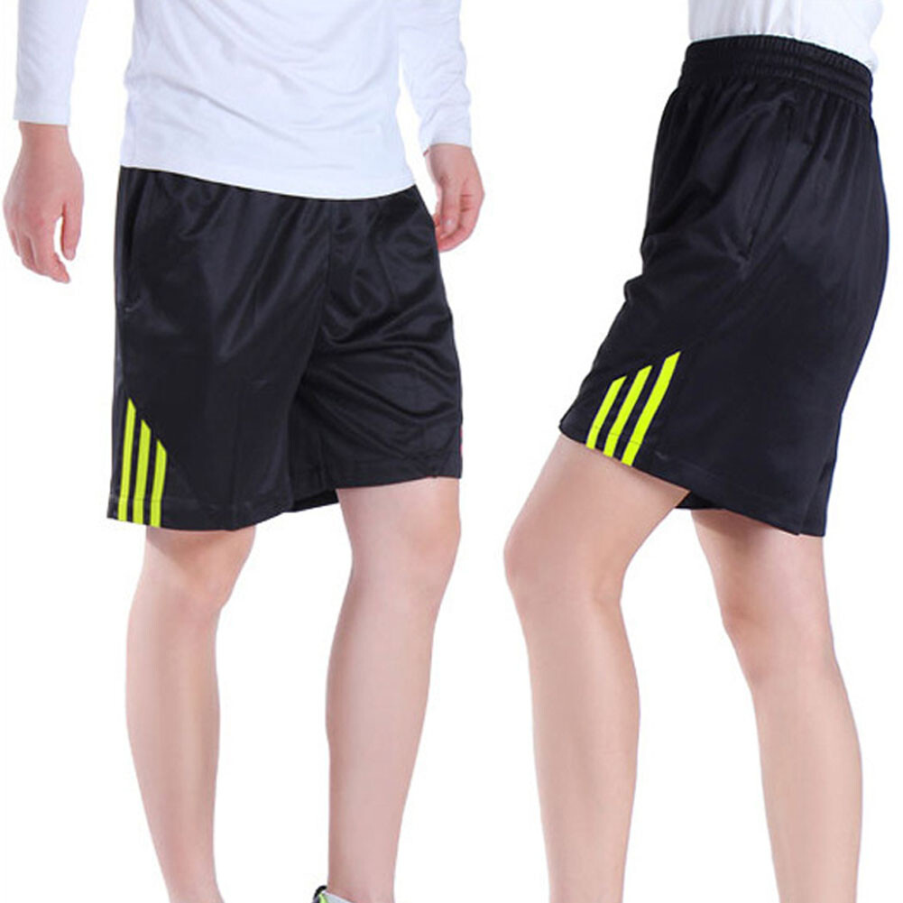 Mens Shorts Football Golf Fit Park Gym Training Sports Running Short Apex Wear