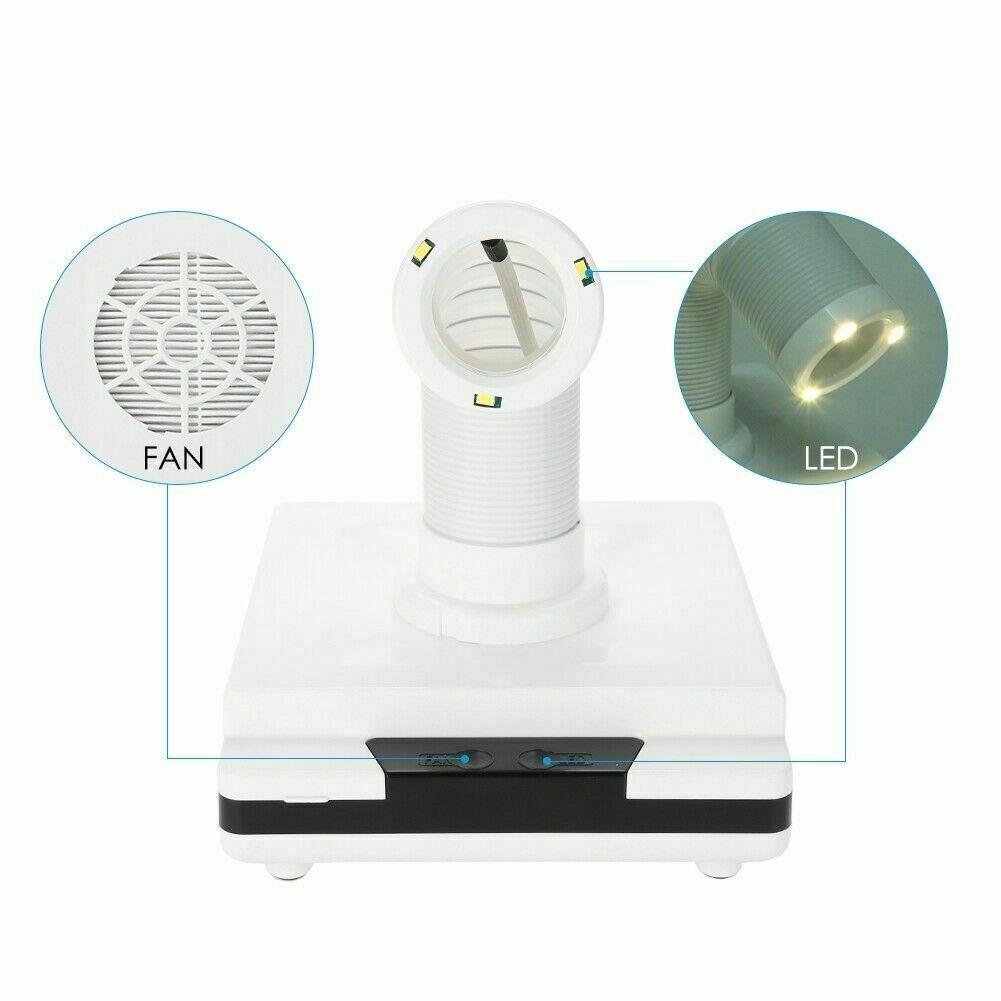 Aspiratore Professionale Da Tavolo Fx-18 Polvere Unghie Manicure Nail Art 60w