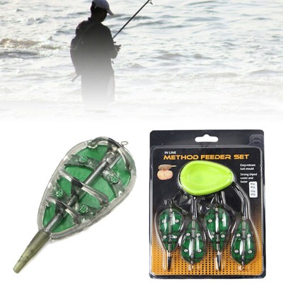 Carp Fishing Catfish Feeder Bait Cage with Lead Fishing Tackle Accessories UK