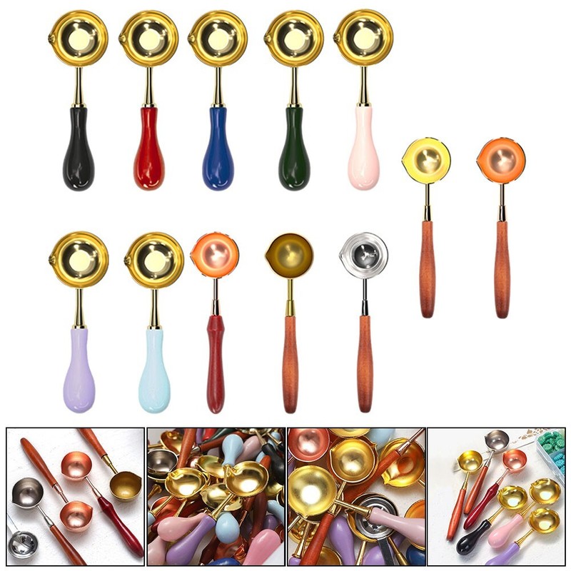 Brandneu Versiegelung Von Wachsl?Ffel Siegel Stempell?Ffel Elegant Retro