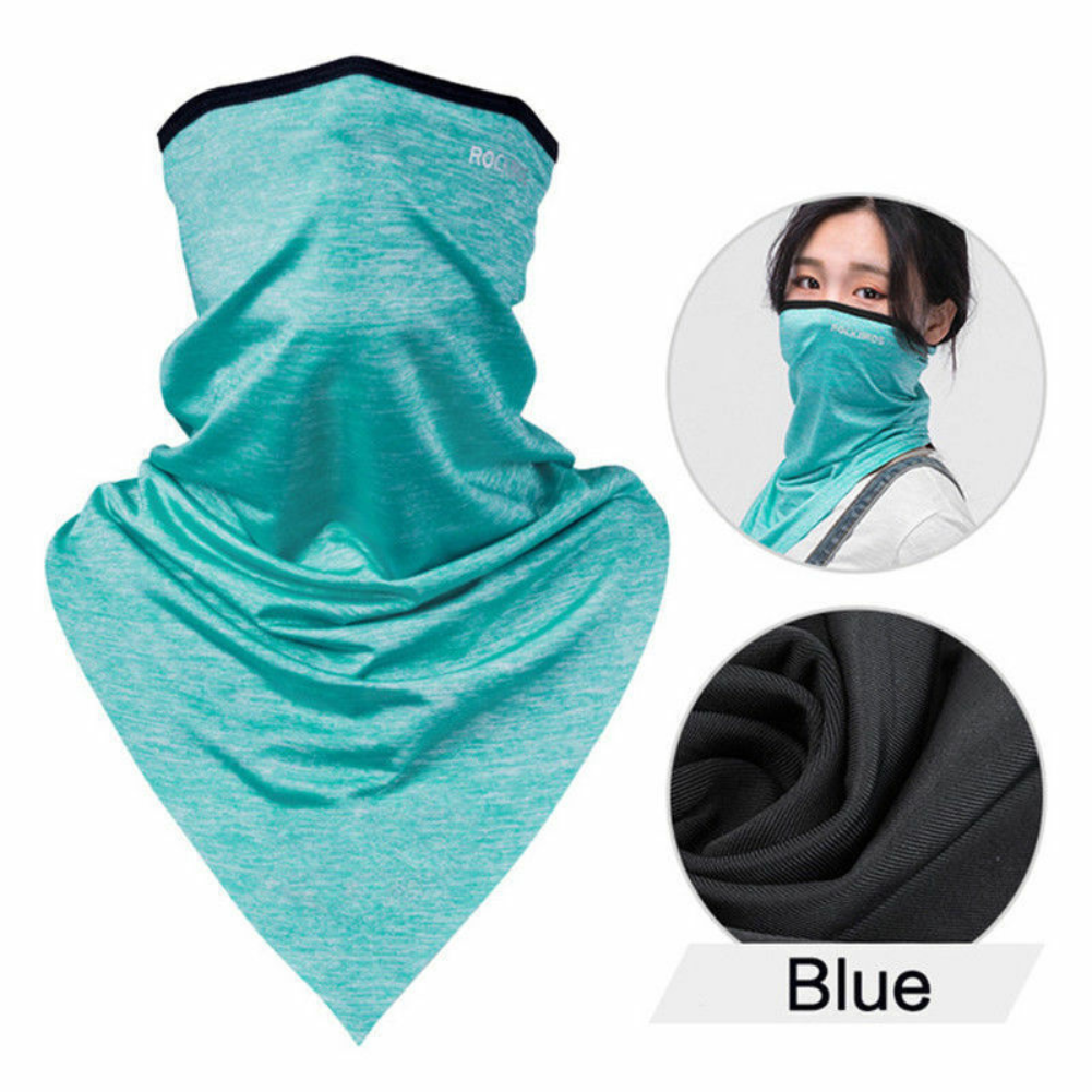 Thin Breathable Neck Gaiter Sun UV Bandana Face Cover Scarf Balaclava Headband