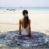 Large Round Beach Towel Picnic Blanket Tapestry Throw Yoga M