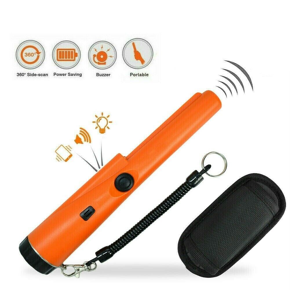Metal Detector HandHeld Gold Digger Hunter Probe Sensitive Tester Waterproof