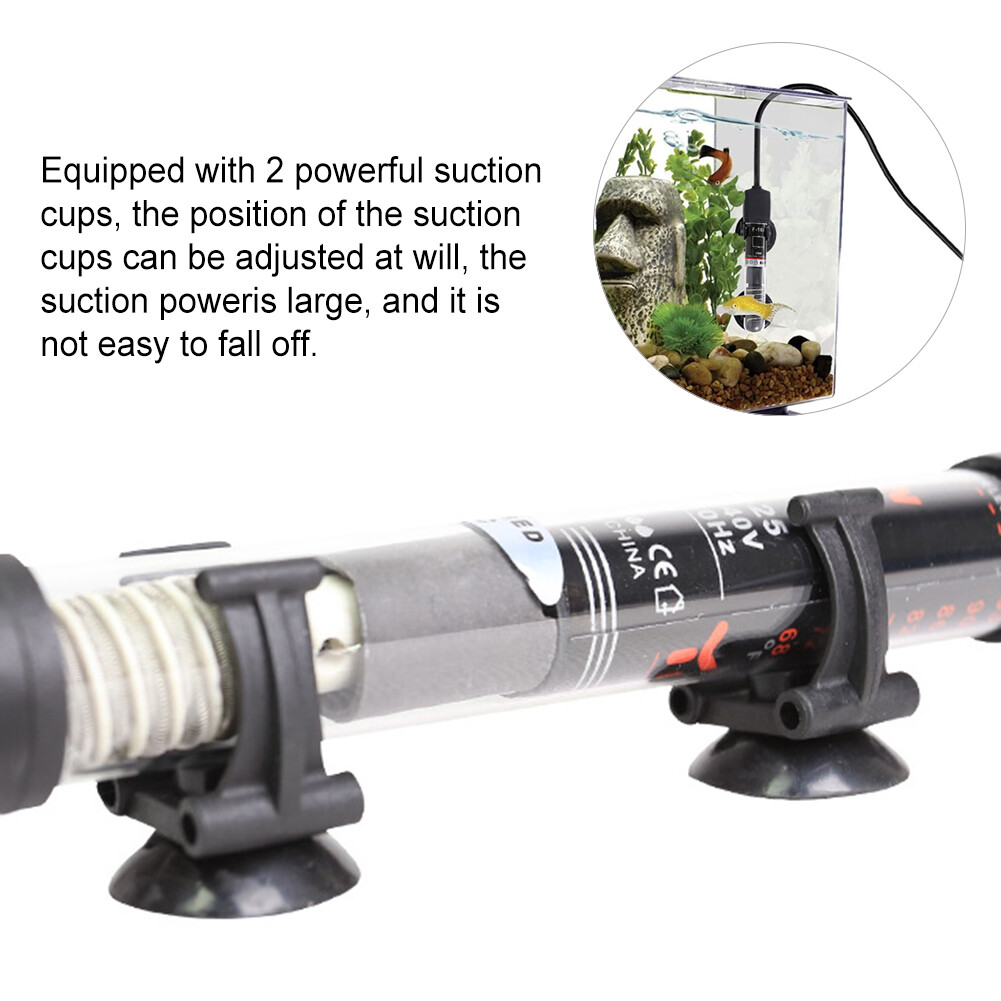 25W-100W-300W Aquarium Water Submersible Heater Fish Tank Water Auto Thermostat