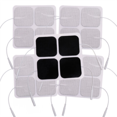 for TENS Unit Pads Electrode Patches Reusable for TENS EMS Pigtail/Snap Lot Pack
