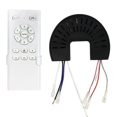 DC Frequency Conversion 24V 6-Speed Ceiling Fan Light Remote Control Kit
