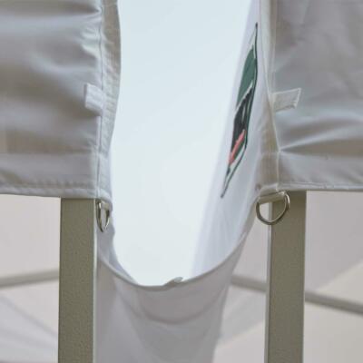 EZ Pop Up Canopy Patio Tent Shelter Accessory- White Rain Gutter ONLY