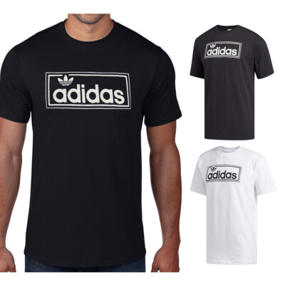 Adidas Мужская хлопковая футболка с коротким рукавом New Icon Graphic