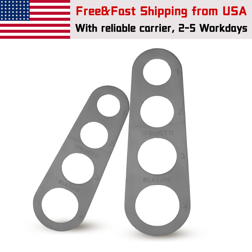 Stainless Measure 1-4 People Cooking Steel Pasta Spaghetti M