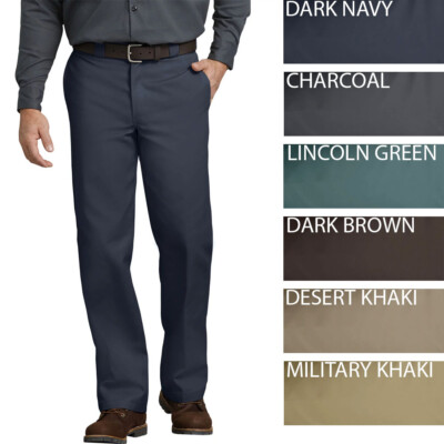 

Мужские брюки Dickies 874 Original Fit Classic Work Uniform Straight Straight Брюки, 874
