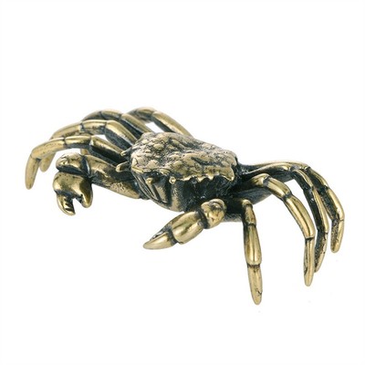 Statue Crab Figurines Animal Sculpture Antique Craftsmanship Cafe Creativity
