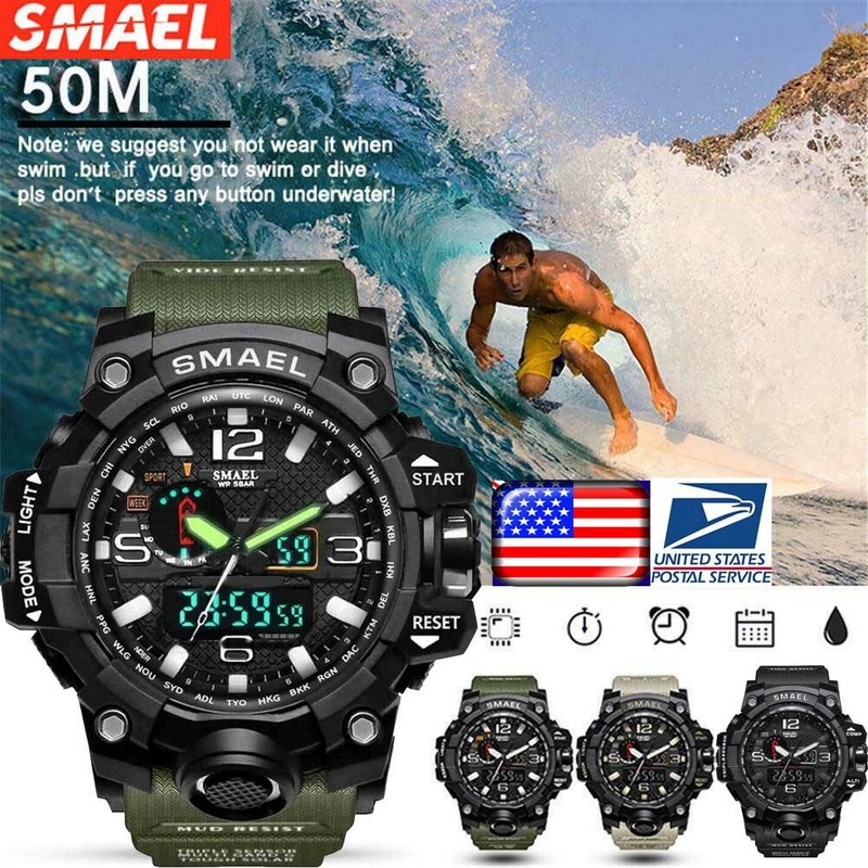 smael hardened military shock watch