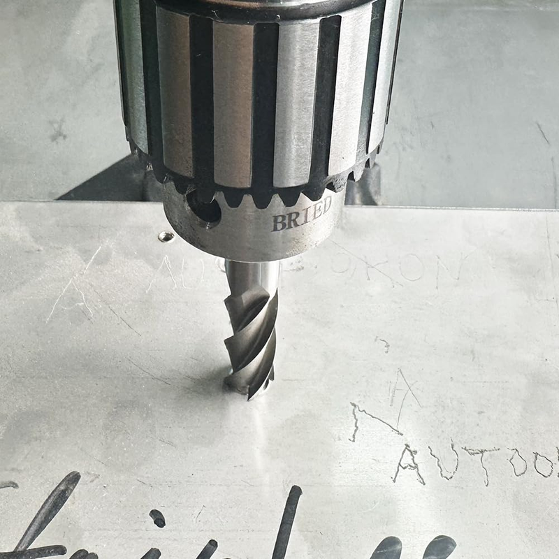In-tool-home 1/8" 3/16" 1/4" 5/16" 3/8" 1/2" high Speed Steel HSS 4 Flute Straig