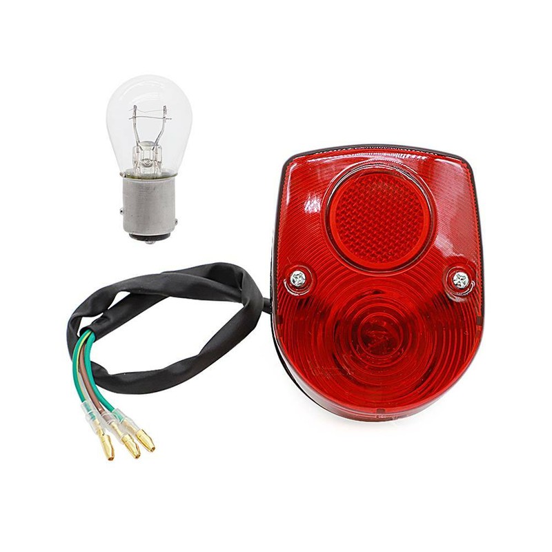 Rear Brake Tail Light Lamp For Honda CT70 Z50 SL 90 100 125 33700-074-671 US