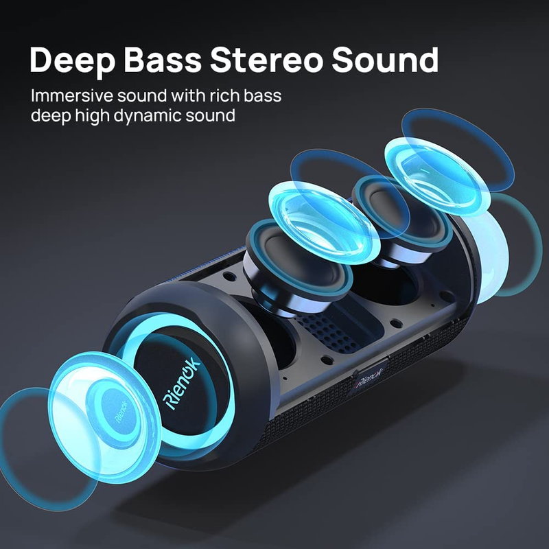Portable Bluetooth Speaker 30W Dual Pairing True Wireless St