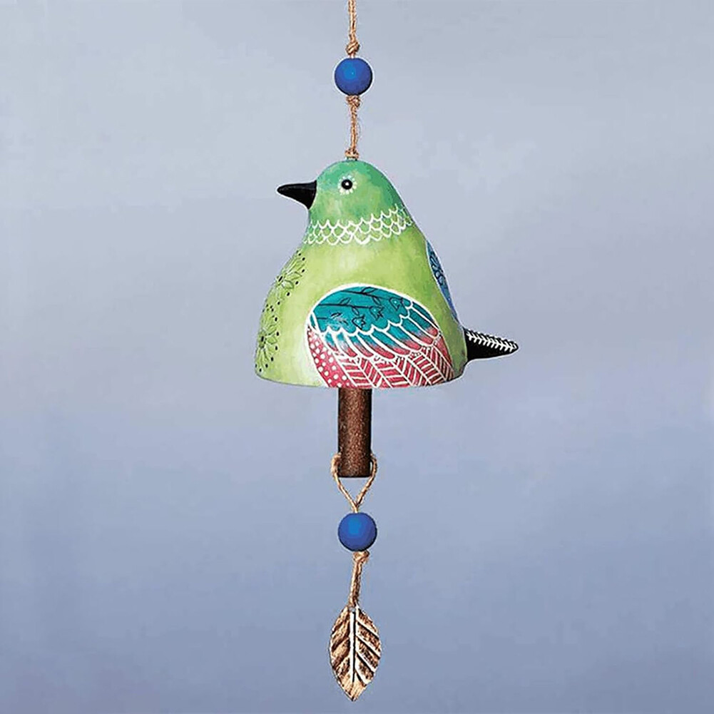 Bird Song Bell Garden Decoration Creative Wind Chime Pendant Animal Decoration