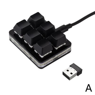 Keypad DIY With 6 Keys Typec Interface Wireless Customizable Keyboard,
