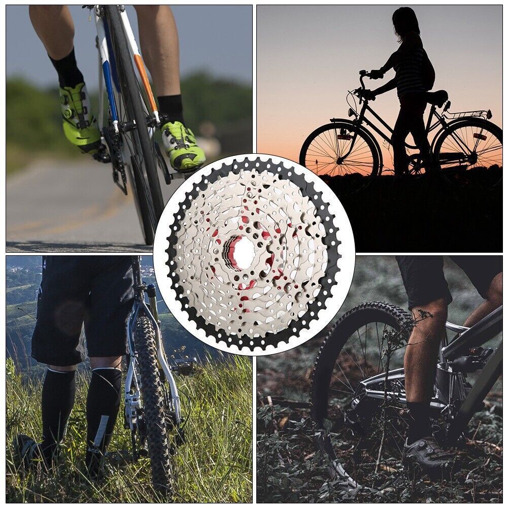8 Speed 46T Large Gear Mountain Bike Ultralight Hollow Cassette Freewheel