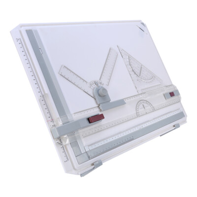 Adjustable A3 Drawing Board Table With Clear Rule For Artists ALO