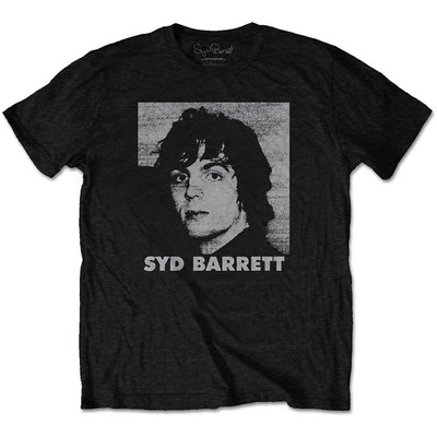 Syd Barrett Men's Headshot Slim Fit T-shirt Medium Black