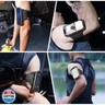 VUP Running Armband 360°Rotatable for iPhone 16/15/14/13/Pro Max/Pro/Mini/12/11/SE/Xs/XR/X/8/7/Plus, Fits All 4-6.7 Inch Smartphones, with Key Holder Phone Armband for Running Hiking Biking (Black)