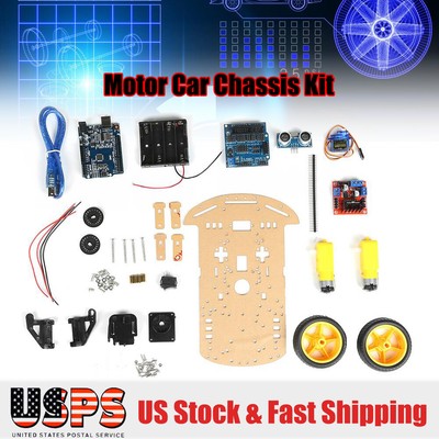 Smart Car Soldering Project Kits Line Following Robot Kids DIY Electronics Educa