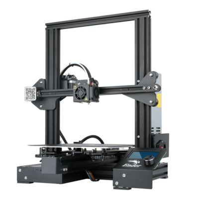 New Official Creality 3D Ender 3 3D Printer Kit / 3 RollS PLA Filament White US