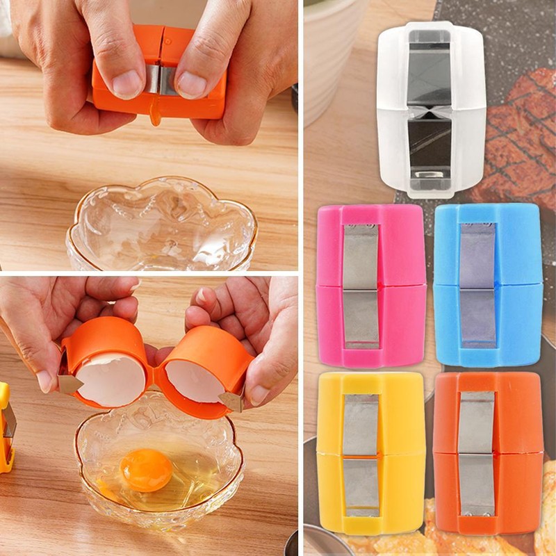 ☆Egg Cracker Tool Egg Breaker Manual Shell Separator Opener Kitchen