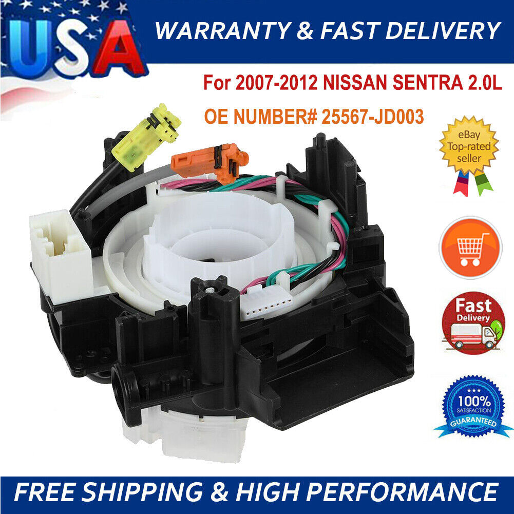 US Clock Spring For 2007-2012 NISSAN Versa Murano Sentra 2.0L Rogue 25567-JD003