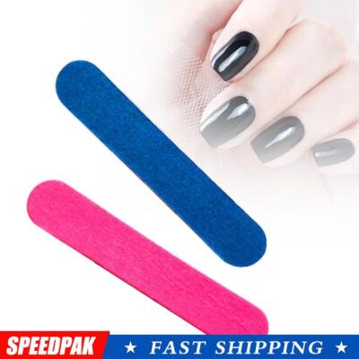 Professional Nail Files Nail Buffer Buffing Slim Grit Buffer Art Sandpaper -US