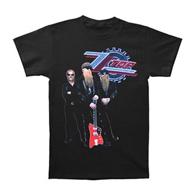 ZZ Top Men's Gear 2008 Tour T-shirt Small Black
