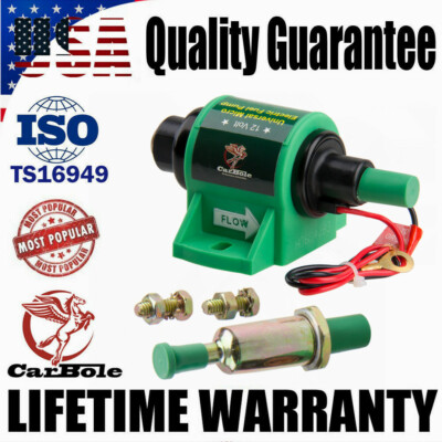 12D Universal Low Pressure Micro Electric Fuel Diesel Petrol Pump 35 GPH 4-7PSI