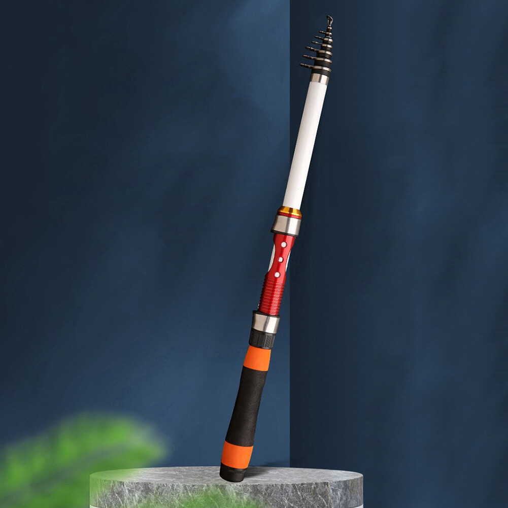 1.8-3.0m Fishing Pole Equipment Tools Spinning Pole Rod Carbon Fiber Accessories