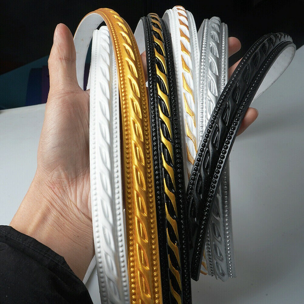 PVC Wand Rand Linie Panel Formen Sockelleiste Spiegel Bordüre Tapete