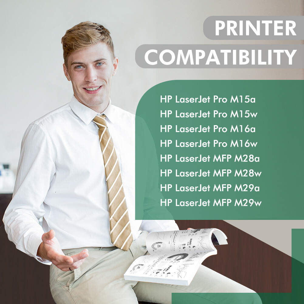 CF248A High Yield Toner Cartridge For HP 48A Laserjet Pro M15W MFP M29W M28W Lot