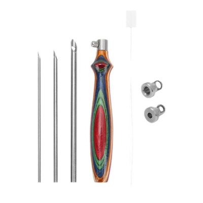 Durable and Ergonomic Design Embroidery Punch Needle Set for Seamless Stitching