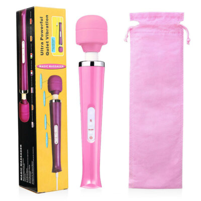 Handheld Massager 20 Speed Wand Vibrating Massage Magic Full Body Therapy Motor