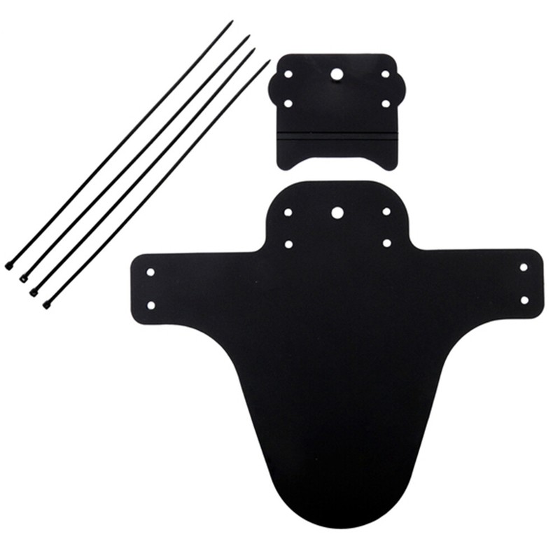 Bike Mudguard Flexible Fender Zip Tie Mount MTB Downhill Road Folding Cycle