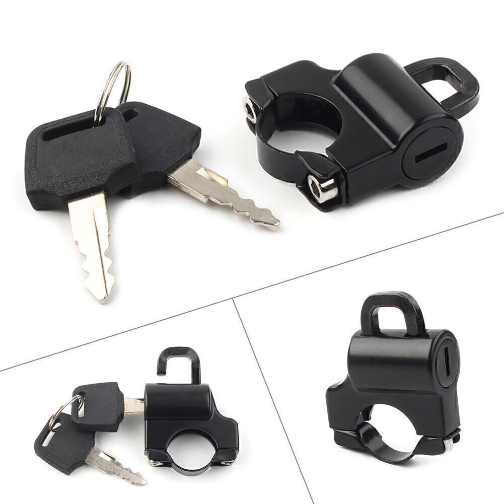 Helmet Lock Anti-theft Security Universal Motorcycle For Harley 7