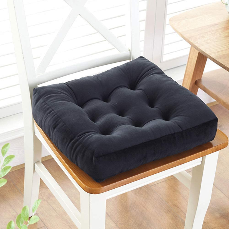 Pad Super Soft Thick Washable Square Seat Cushion For Kitchen