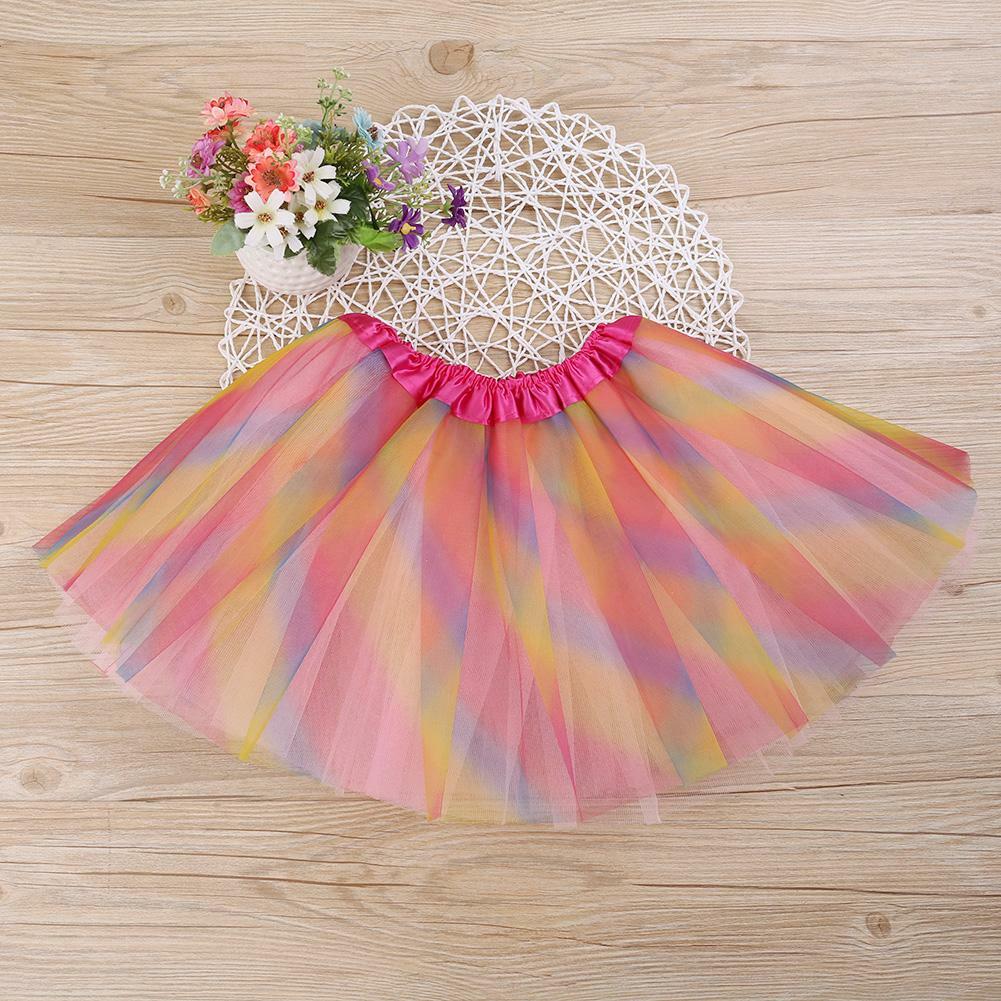 baby girl rainbow tutu