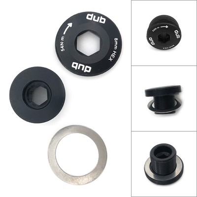 For Truvativ MTB/Road DUB Crank Arm Bolt M18/M30 Alloy Self Extracting BLK