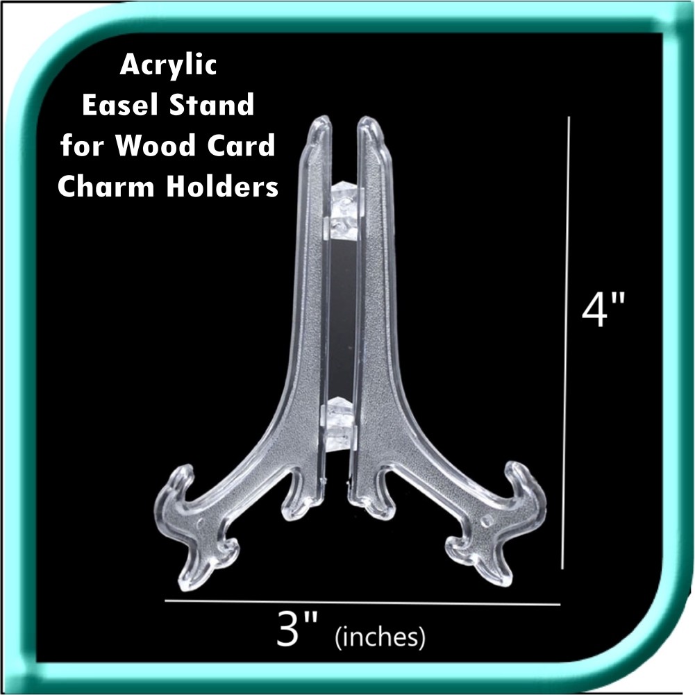 Halloween Thanksgiving Fall Autumn Wood Snap Button Charm Holder Card