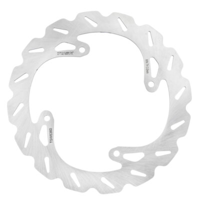 Tusk Stainless Steel Typhoon Brake Rotor, Rear For KAWASAKI KLX400R 2003