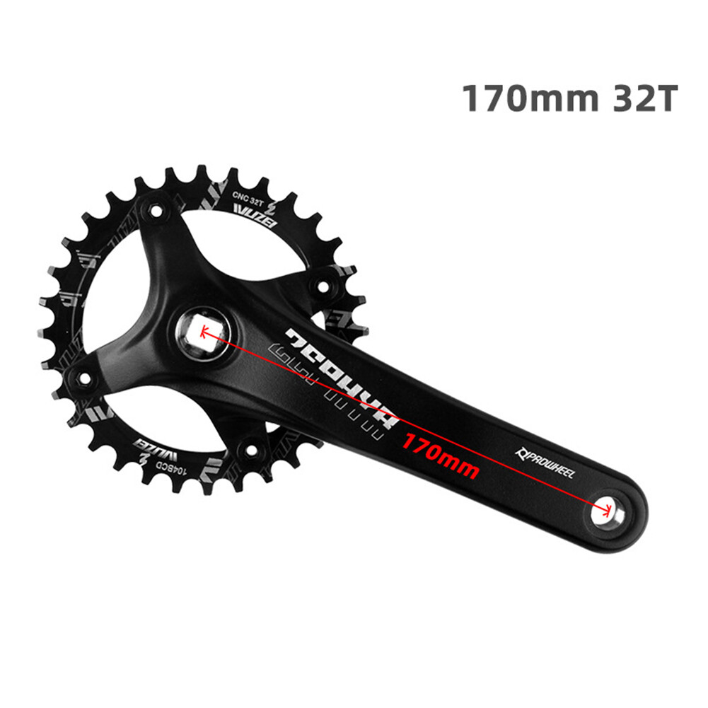 PROWHEEL Mountain Bike Crank Shainring 32T 170MM Sprocket 104BCD Crankset