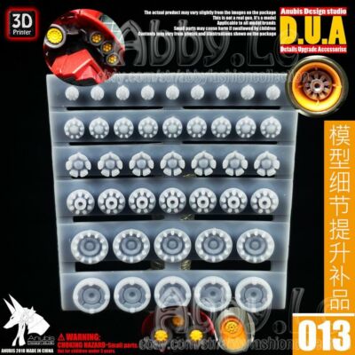 for MG RE 1/100 HG RG 1/144 Inner Thruster Fuel Tank 3D-Print Detail Add-on Part