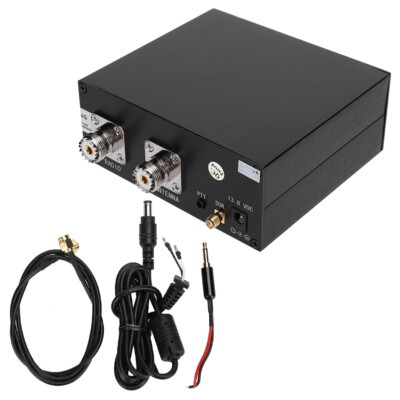 DC  160MHz Antenna Sharer SDR Transceiver Aluminum Alloy TR Switch Box 100W 50Ω
