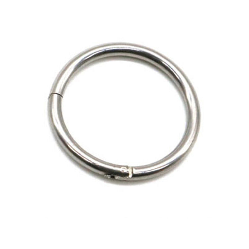 Nose Ring Surgical Steel Hinged Clicker Rings Hoop Ear Lip Nose Rings Jewelry