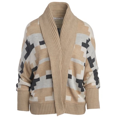 UPC 728175485148 product image for Woolrich Harvest Cardigan Silver Gray Multi S Womens Sweater | upcitemdb.com