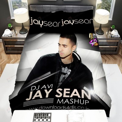 Jay Sean Mash Up Dj Avi Album Cover Quilt Duvet Cover Set Super King Bedding